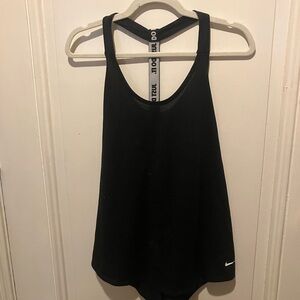 NIKE Black Elastika Racerback Workout Tank -SZ XL